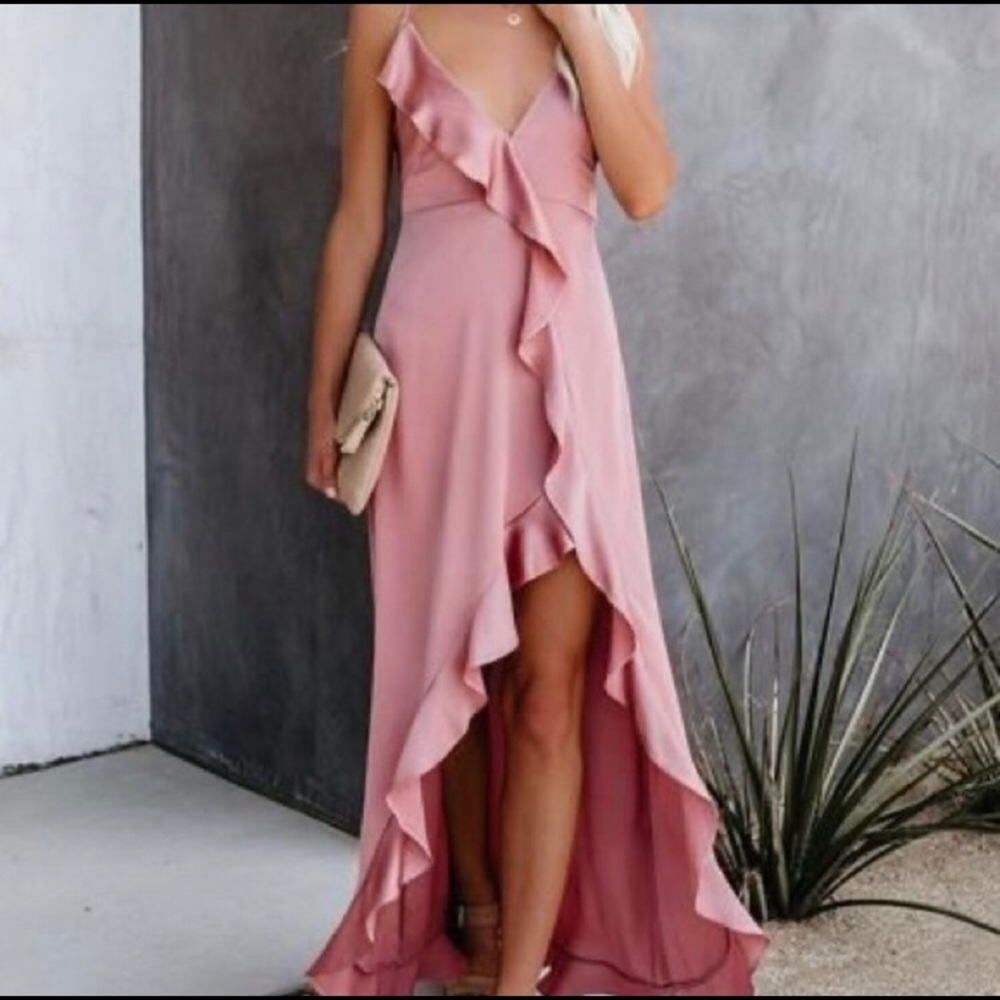 Best guest satin floral maxi dress - VICI
